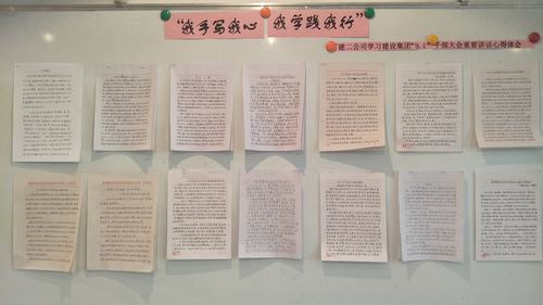 “我手寫我心，我學(xué)踐我行”