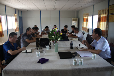 天工公司認真貫徹落實建設集團信訪穩(wěn)定工作研判會精神