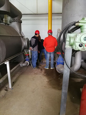 天工公司安裝一部孟村礦瓦斯泵站2號系統(tǒng)1號泵順利試運(yùn)轉(zhuǎn)