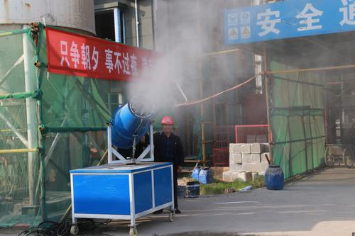 渭南分公司防污治霾有新招 綠色施工贏點贊