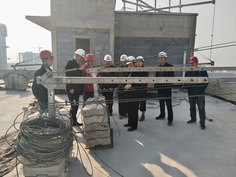 澄合分公司工地上來了一群挑“刺”的人