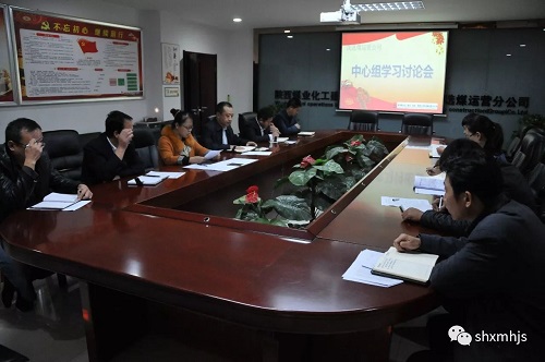 洗選煤運營公司黨政領導班子“議發(fā)展”