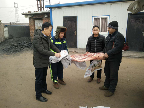 冬日慰問(wèn)  情暖一線(xiàn)