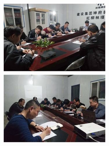 掘進公司讓建設集團“五會”、公司“四會”精神擲地有聲