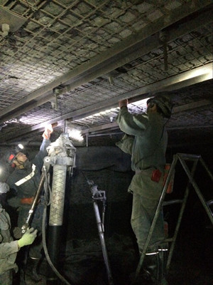 陜煤建設天工公司瑞能礦建項目部超額完成5月份掘任務