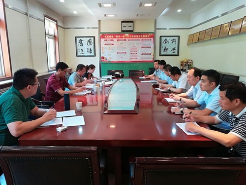 陜煤建設(shè)副總工程師王民福一行深入陜煤建設(shè)銅川片區(qū)公司進(jìn)行機(jī)電專項(xiàng)檢查指導(dǎo)