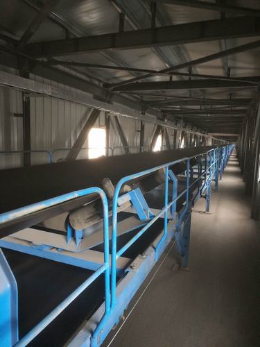 皮帶試運轉成功啦！