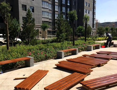 陜煤建設(shè)公司：神南華府項目二期景觀綠化順利完成