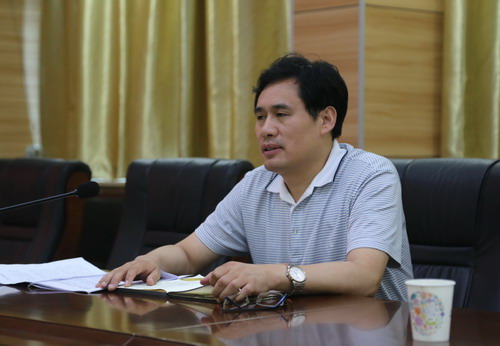 司正林蒞臨銅川分公司督導(dǎo)中心組理論學(xué)習(xí)