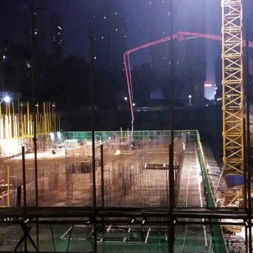 陜煤建設澄合分公司建設工地中秋節(jié)期間感人的場景