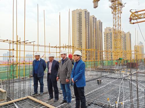 王明智深入渭南二院安置房、法檢兩院項目工地檢查指導(dǎo)工作