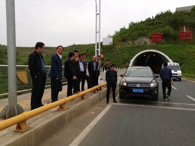 商洛市環(huán)城北路工程通過綜合驗收