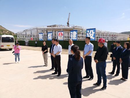 榆林市委常委、組織部部長張啟東一行蒞臨陜煤建設(shè)天工公司承建的清澗紅棗深加工項目調(diào)研指導(dǎo)工作