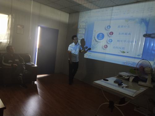 陜煤建設(shè)洗選煤運(yùn)營(yíng)公司礦山支護(hù)材料加工廠:“提質(zhì)”小課堂開課了