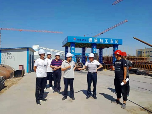 楊讓順深入榆北小保當、曹家灘施工現(xiàn)場檢查指導工作