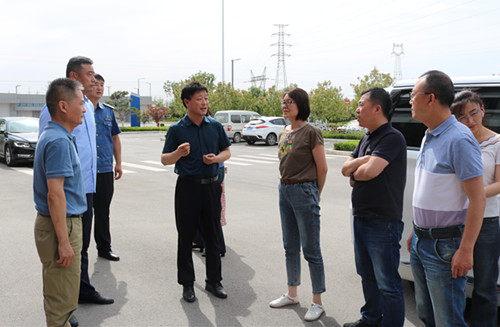 陜西省公路局副局長韓艷蒞臨川耀PPP項目檢查指導工作