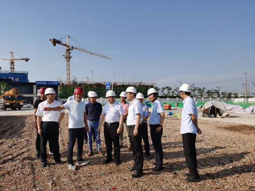 空港新城黨委委員、管委會(huì)副主任劉功毅蒞臨空港PPP項(xiàng)目檢查指導(dǎo)工作