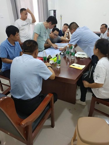 咸陽分公司承建的玉桂園住宅小區(qū)4#、5#樓順利通過分戶驗收