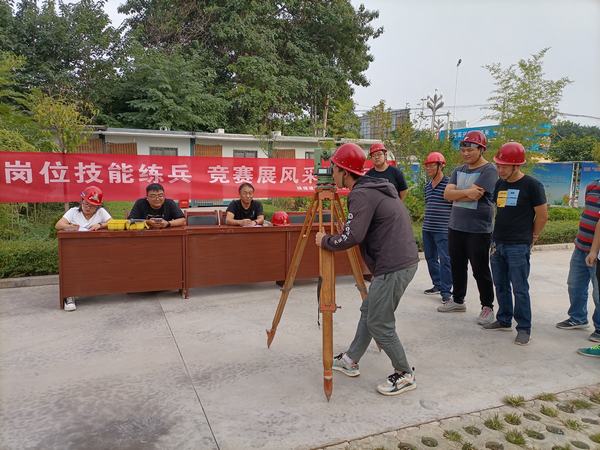 陜煤建設(shè)渭南分公司第五項目部“崗位技能練兵，競賽展風(fēng)采”促專業(yè)能力大提升