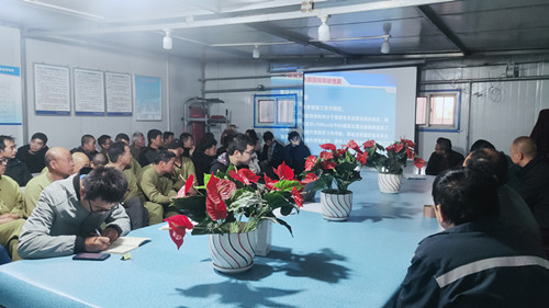 陜煤建設(shè)機電安裝公司小保當(dāng)項目部多舉措抓實安全管理