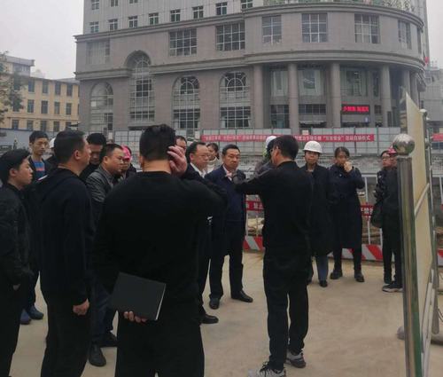 四川省達(dá)州市住建局考察團(tuán)蒞臨城市停車場(chǎng)BOT項(xiàng)目考察指導(dǎo)工作