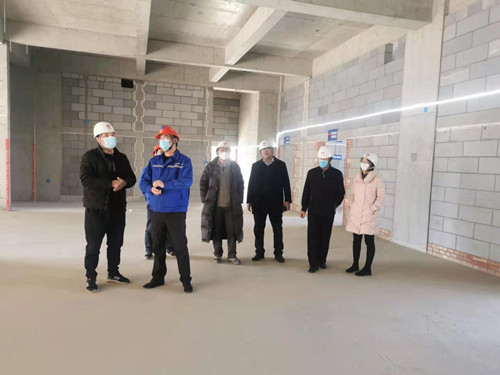 碧桂園陜西圣米蘭實(shí)業(yè)公司參觀考察天工公司在建項目