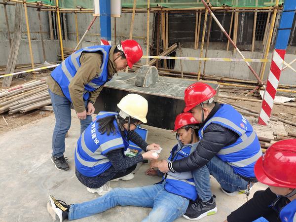 陜煤建設(shè)韓城分公司土建四項目部：增強安全意識 應(yīng)急演練正當時