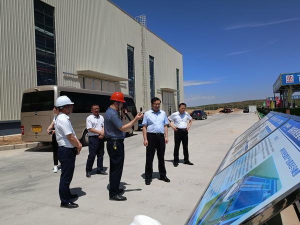 陜西省發(fā)展和改革委員會領(lǐng)導(dǎo)蒞臨杭蕭綠色鋼結(jié)構(gòu)產(chǎn)業(yè)制造基地項目調(diào)研指導(dǎo)工作