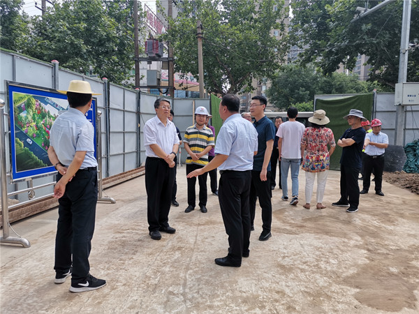 咸陽市人大副主任薛沛蒞臨咸陽市城市停車場BOT項(xiàng)目調(diào)研