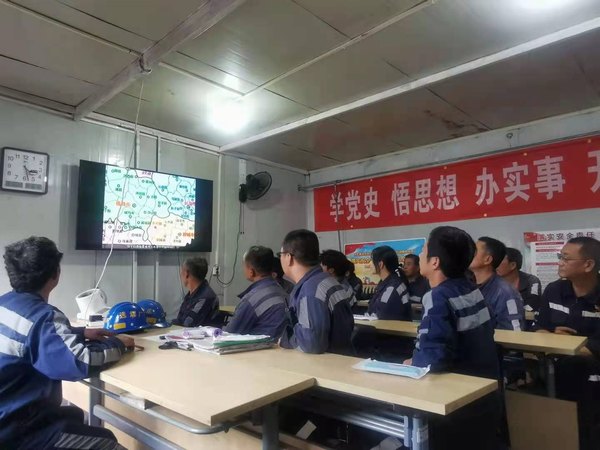 陜煤建設(shè)洗選煤運(yùn)營公司紅柳林洗煤廠項(xiàng)目部：拉響預(yù)警雷達(dá) 開啟安全模式