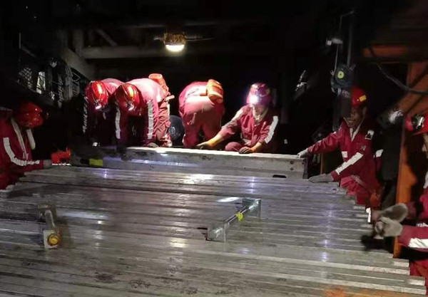 陜煤建設機電安裝公司：咬定工期不放松，施工大干爭先鋒