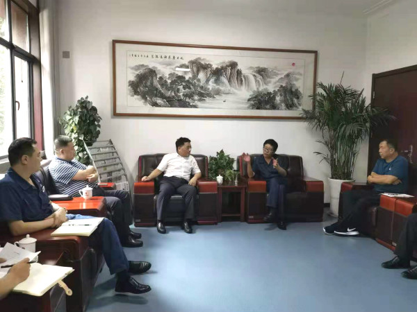 王明智、王寧赴陜鋼集團(tuán)龍鋼公司座談交流