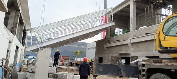 陜煤建設(shè)天工公司施工的小保當(dāng)新增排矸系統(tǒng)工程主體結(jié)構(gòu)順利完工