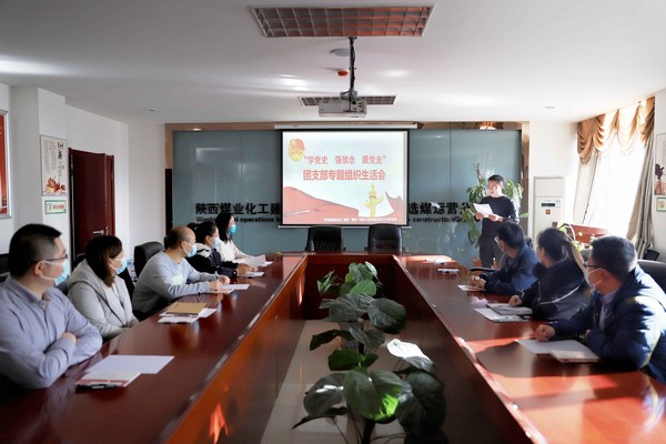 陜煤建設(shè)洗選煤運營公司召開“學(xué)黨史、強(qiáng)信念、跟黨走”團(tuán)支部專題組織生活會