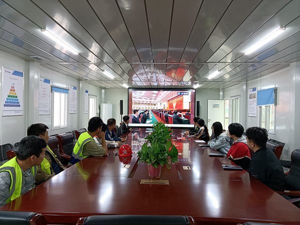 陜煤建設(shè)咸陽分公司青年團(tuán)員立足新時代，開啟新征程