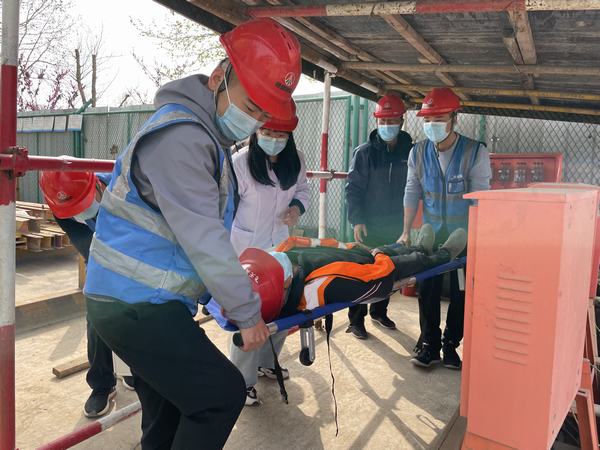 建設集團韓城分公司：黃金五月天，給你滿滿的“安全感”
