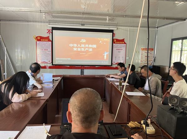 陜煤建設(shè)渭南分公司第五項目部兩項舉措強化安全管理，加強安全生產(chǎn)再升級