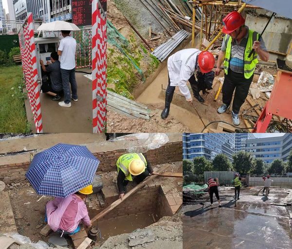 陜煤建設(shè)天工公司厲兵秣馬戰(zhàn)風(fēng)雨，上下同欲保汛期