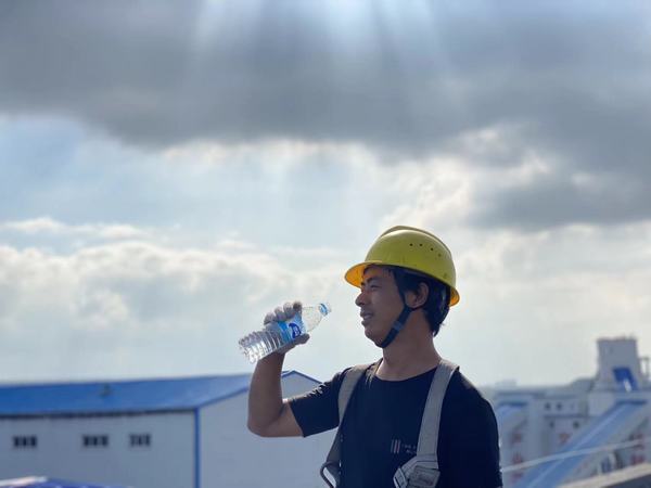 陜煤建設(shè)韓城分公司土建五項目部：不畏驕陽 全力沖刺 項目建設(shè)“火熱”進(jìn)行中