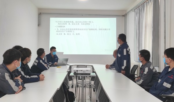 陜煤建設(shè)洗選煤運(yùn)營公司第五項目部：抓管理、促學(xué)習(xí)、青年職工敢為人先