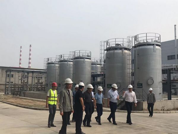 陜煤集團(tuán)基本建設(shè)管理部主任李云鵬蒞臨渭南陜煤啟辰科技有限公司3萬噸/年礦用高分子材料工業(yè)化示范項(xiàng)目試生產(chǎn)條件驗(yàn)收會