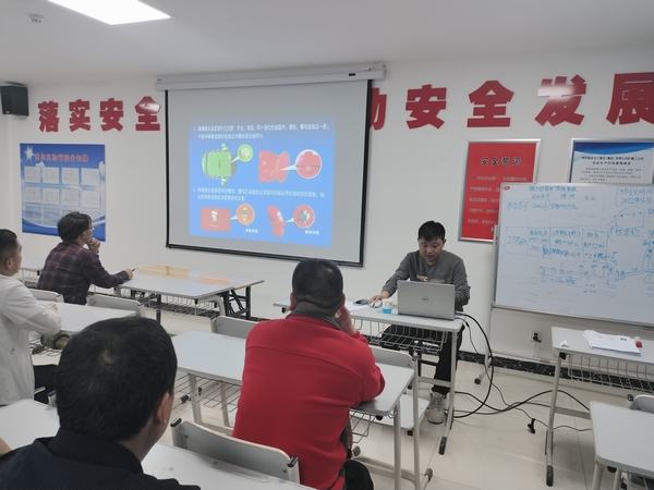 陜煤建設礦建二公司三維管理保安全