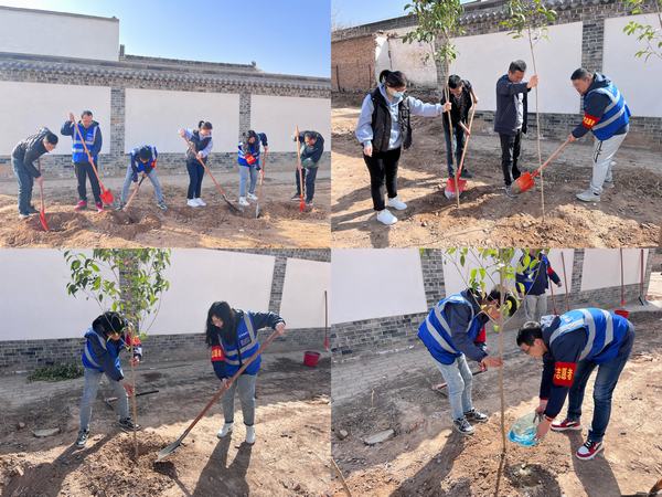 陜煤建設(shè)韓城分公司土建四項目部：栽種綠色希望，不負(fù)青春時光