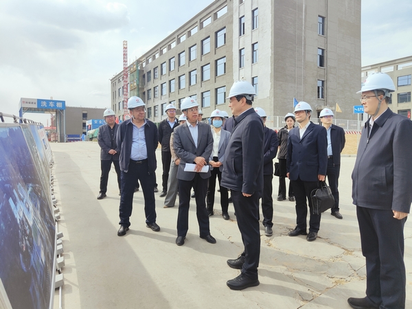 榆林市委書記張曉光一行蒞臨榆林市委黨校新校區(qū)建設(shè)項目調(diào)研指導(dǎo)工作