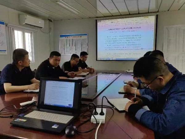 陜煤建設(shè)漢中分公司“零三違、防事故、除隱患、保安全” 主題活動(dòng)如火如荼進(jìn)行中