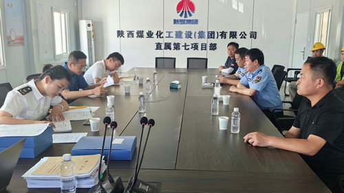 榆林市發(fā)改委黨組成員、副主任王雷濤一行蒞臨中共榆林市委黨校新校區(qū)建設(shè)項(xiàng)目檢查指導(dǎo)工作