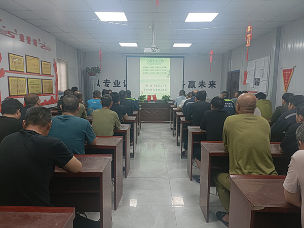 陜煤建設(shè)機(jī)電安裝公司：踐行文明餐桌，共享美好“食”光