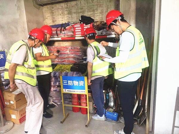 陜煤建設(shè)銅煤公司第十五項(xiàng)目部：戰(zhàn)高溫保安全工程進(jìn)度不停歇