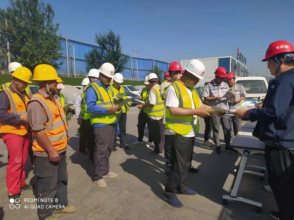 陜煤建設天工公司土建四部按下“節(jié)能降碳、你我同行” 快捷鍵