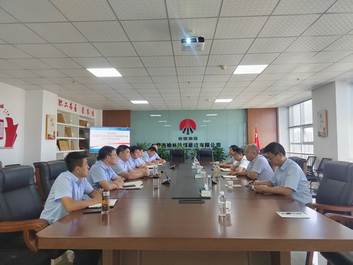 陜西陜煤嘉恒建設管理公司到陜煤建設榆林公司調(diào)研座談